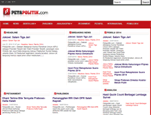 Tablet Screenshot of petapolitik.com